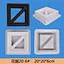 Decorative Window Grille 20-6 20-20-6 cm